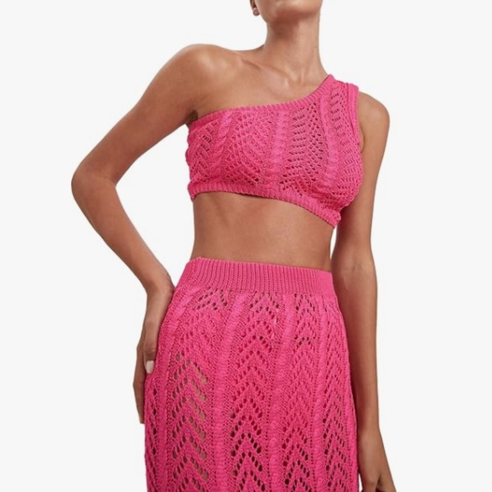 Pink Swin Coverup Set